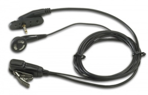 Inline Microphone Earbud PTT Switch