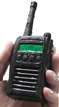 waterproof two way radio