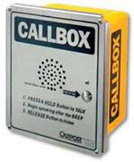 Wireless call box for wireless access control